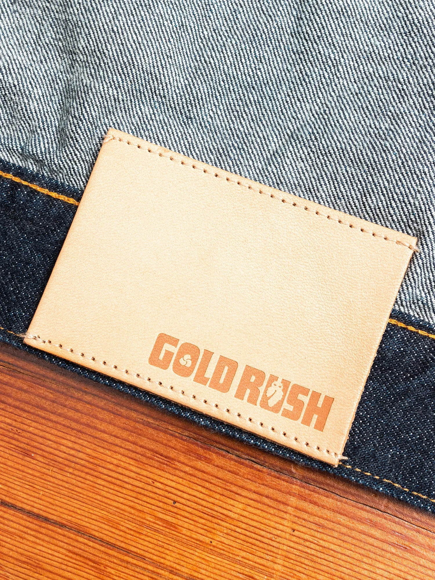 3sixteen x Blue Owl "Gold Rush" Modified Type-3 Denim Jacket in Indigo