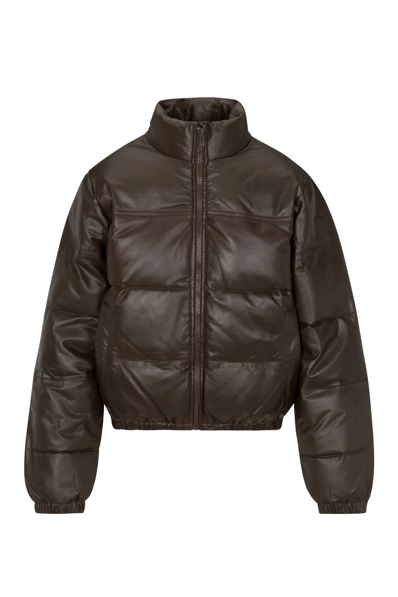 Americano Leather Puffer