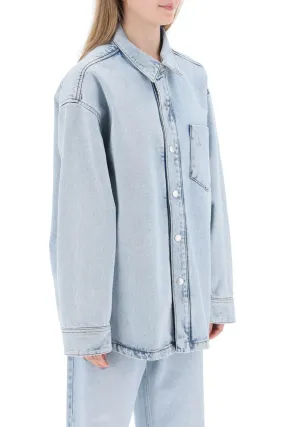 Ami paris denim overshirt