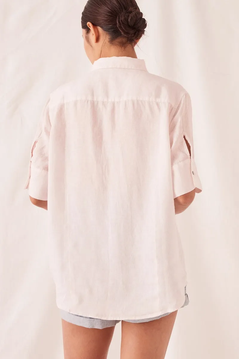 Assembly Label - Short Sleeve Shirt - Pink Dew