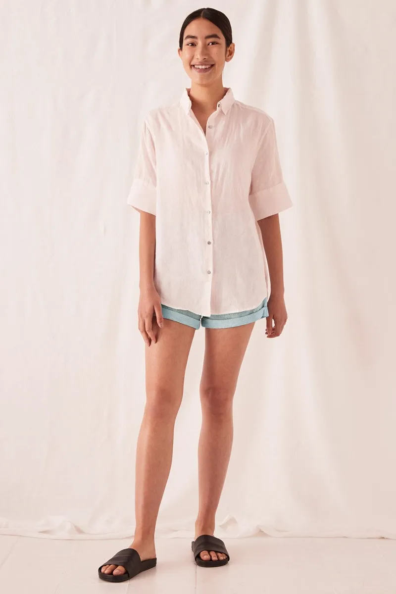 Assembly Label - Short Sleeve Shirt - Pink Dew