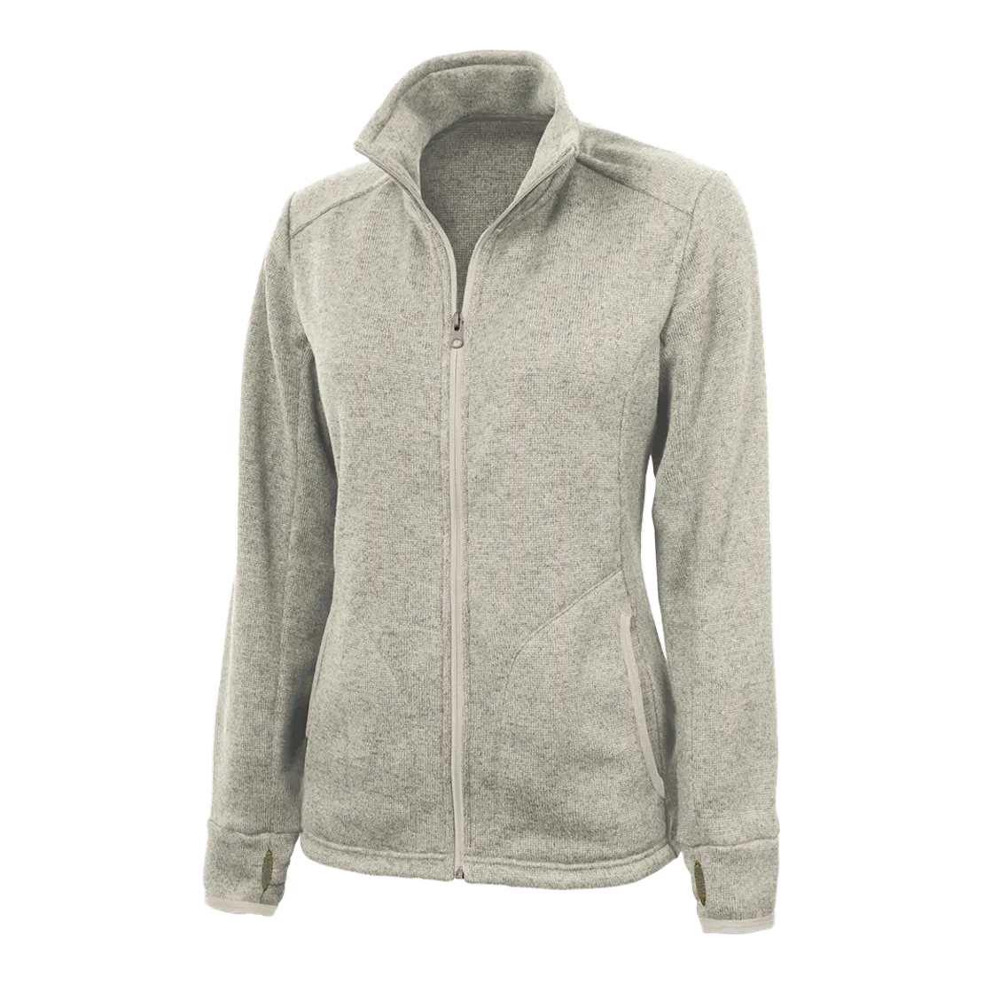 B2003W Ladies Heathered Fleece Jacket