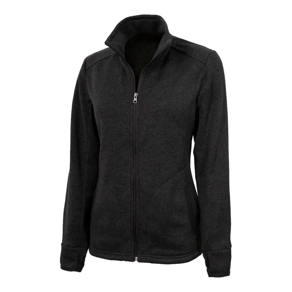 B2003W Ladies Heathered Fleece Jacket