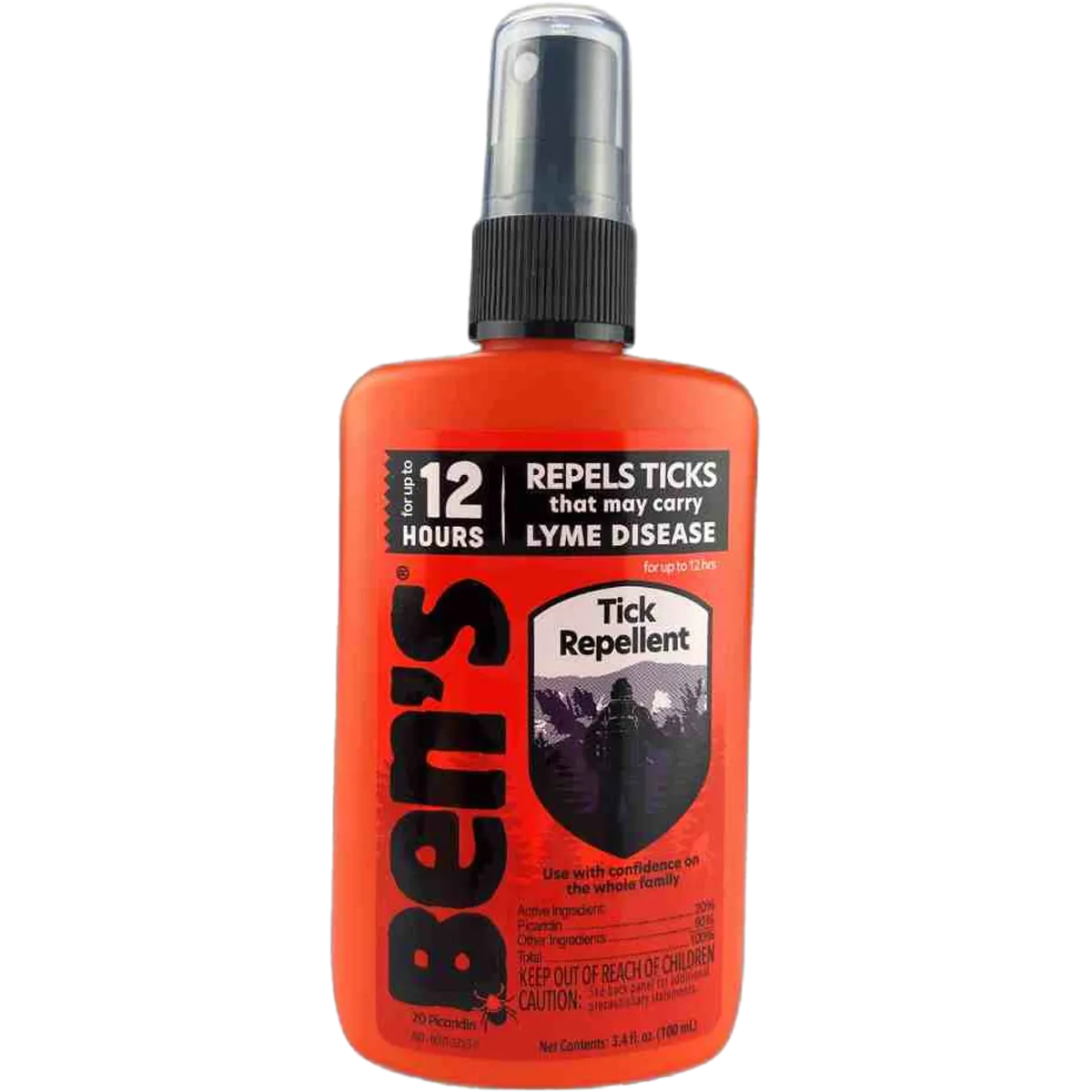 Ben's Tick Repellent 3.4oz Pump