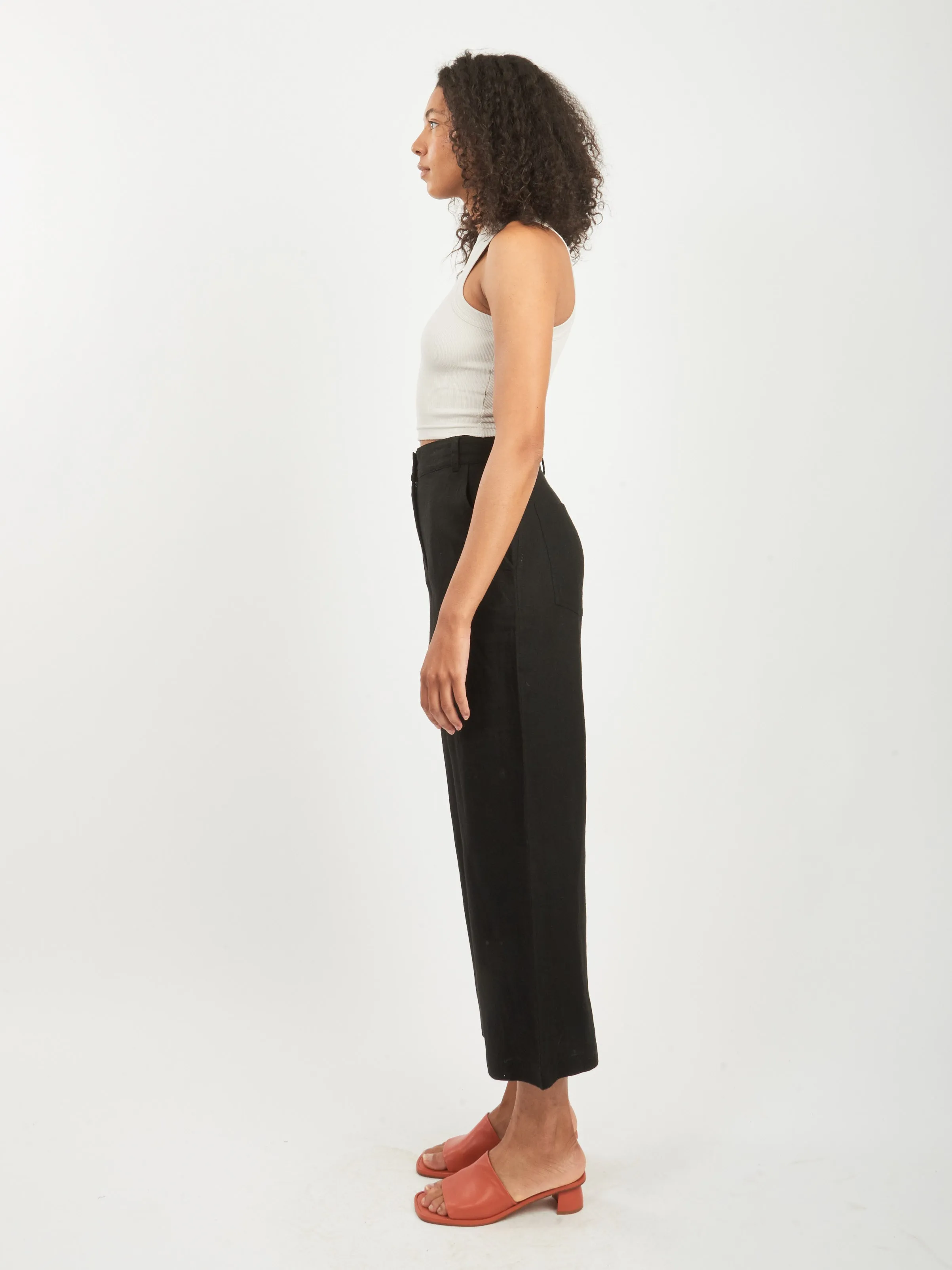 Black Avery Trouser