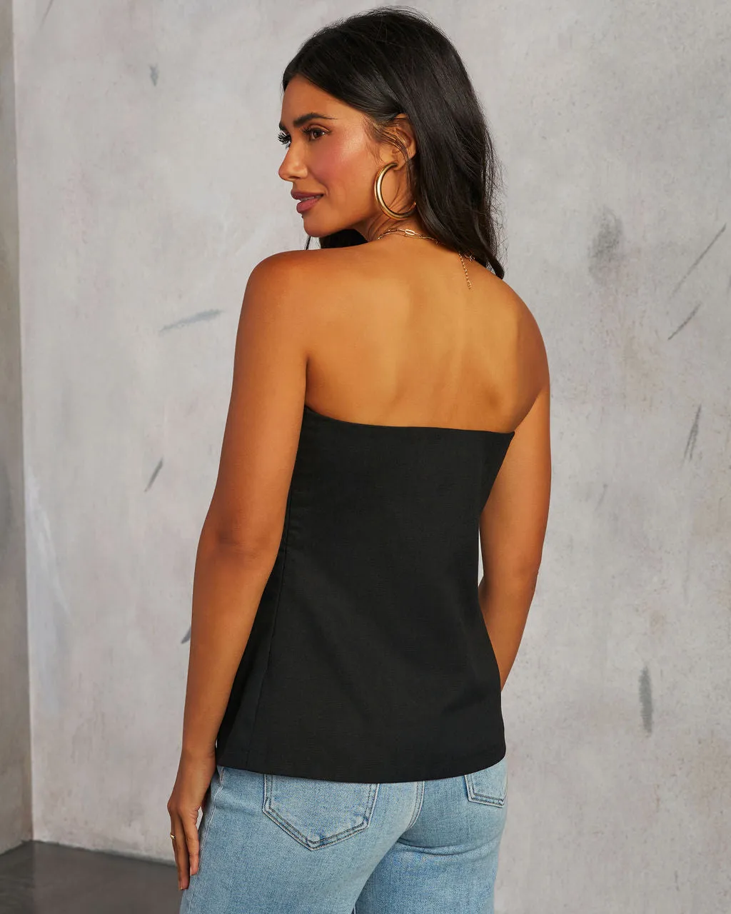 Cayla Strapless Top