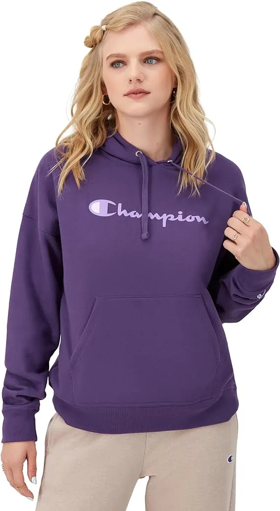 Champion Women's Hoodie, Powerblend, Fleece Hoodie, Sweatshirt for Women