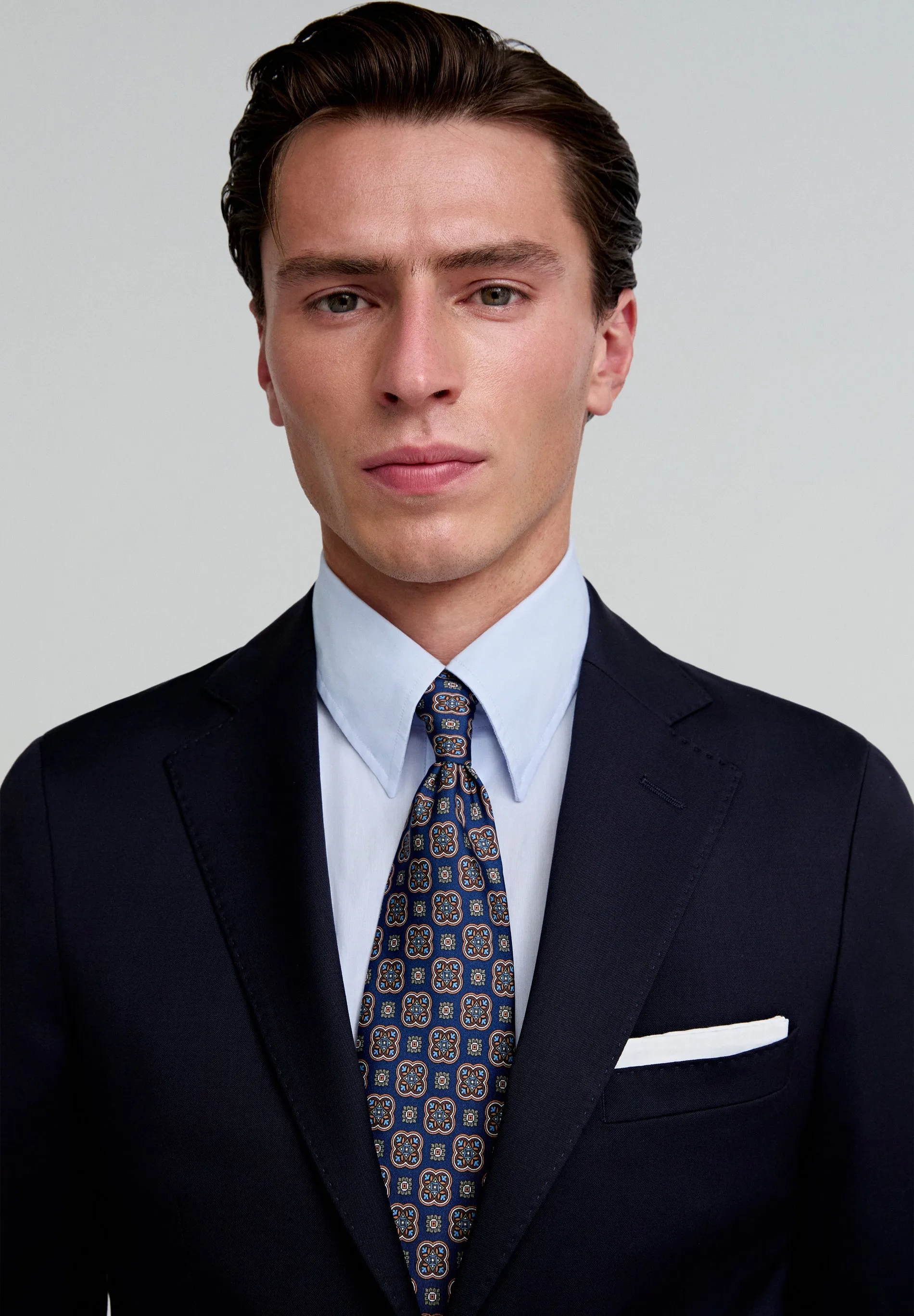 CLASSIC BLUE WOOL SUIT