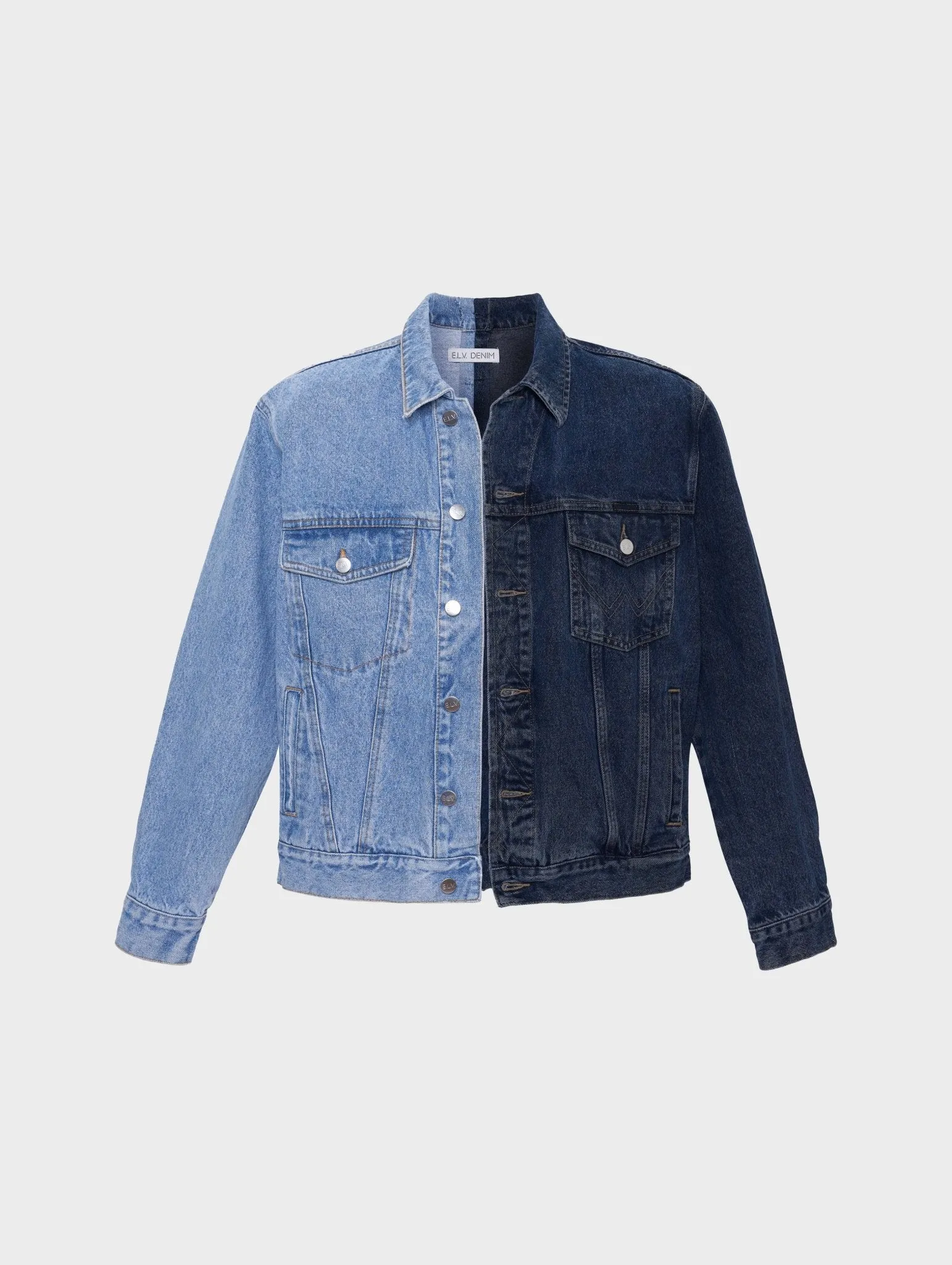 Classic Denim Jacket Light Dark Blue