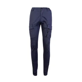 C.P. Company Sleek Slim Fit Cotton Cargo Pants - Blue