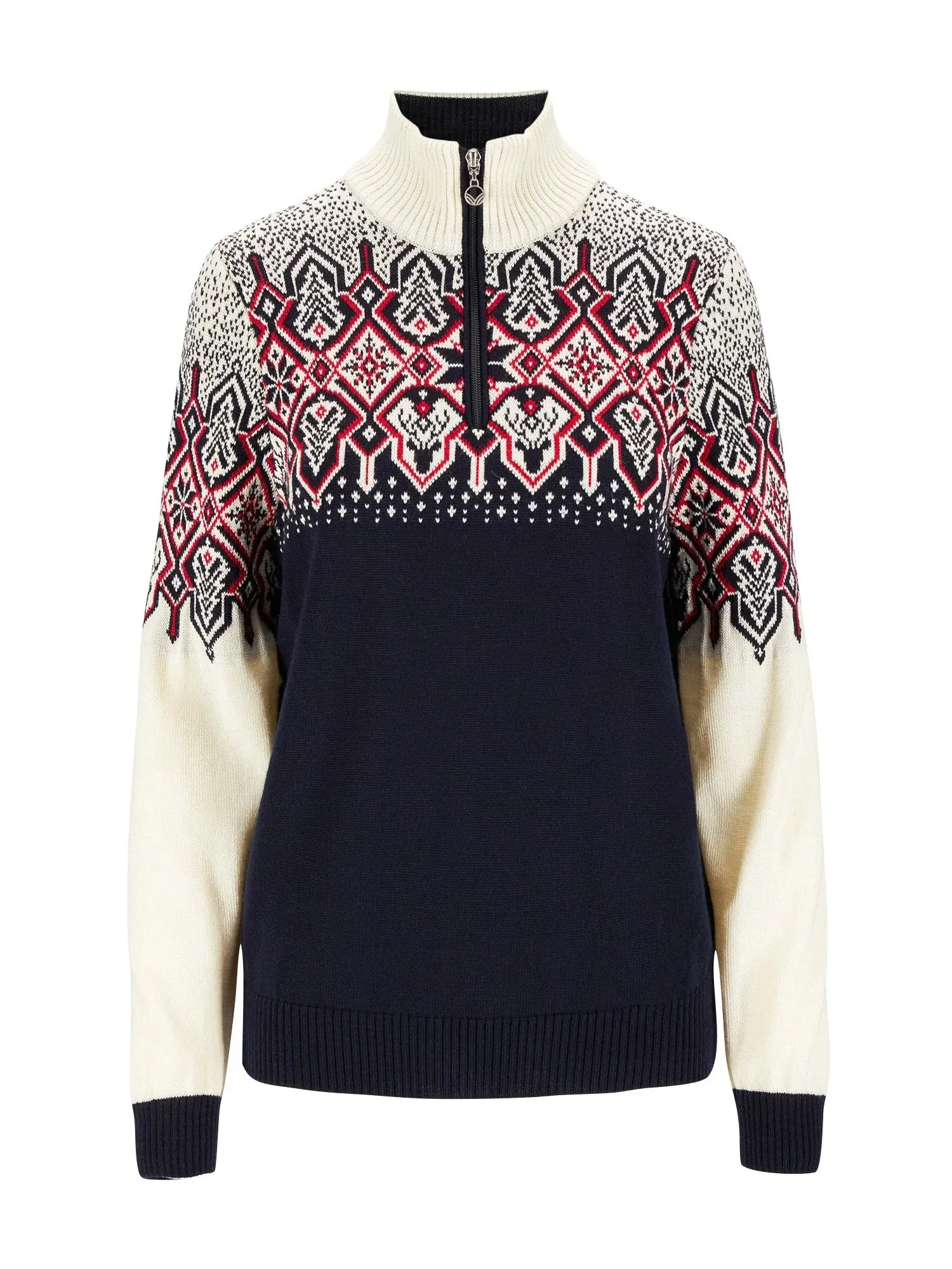 Dale of Norway | Winterland Sweater | Women's | Navy/Off White/Raspberry