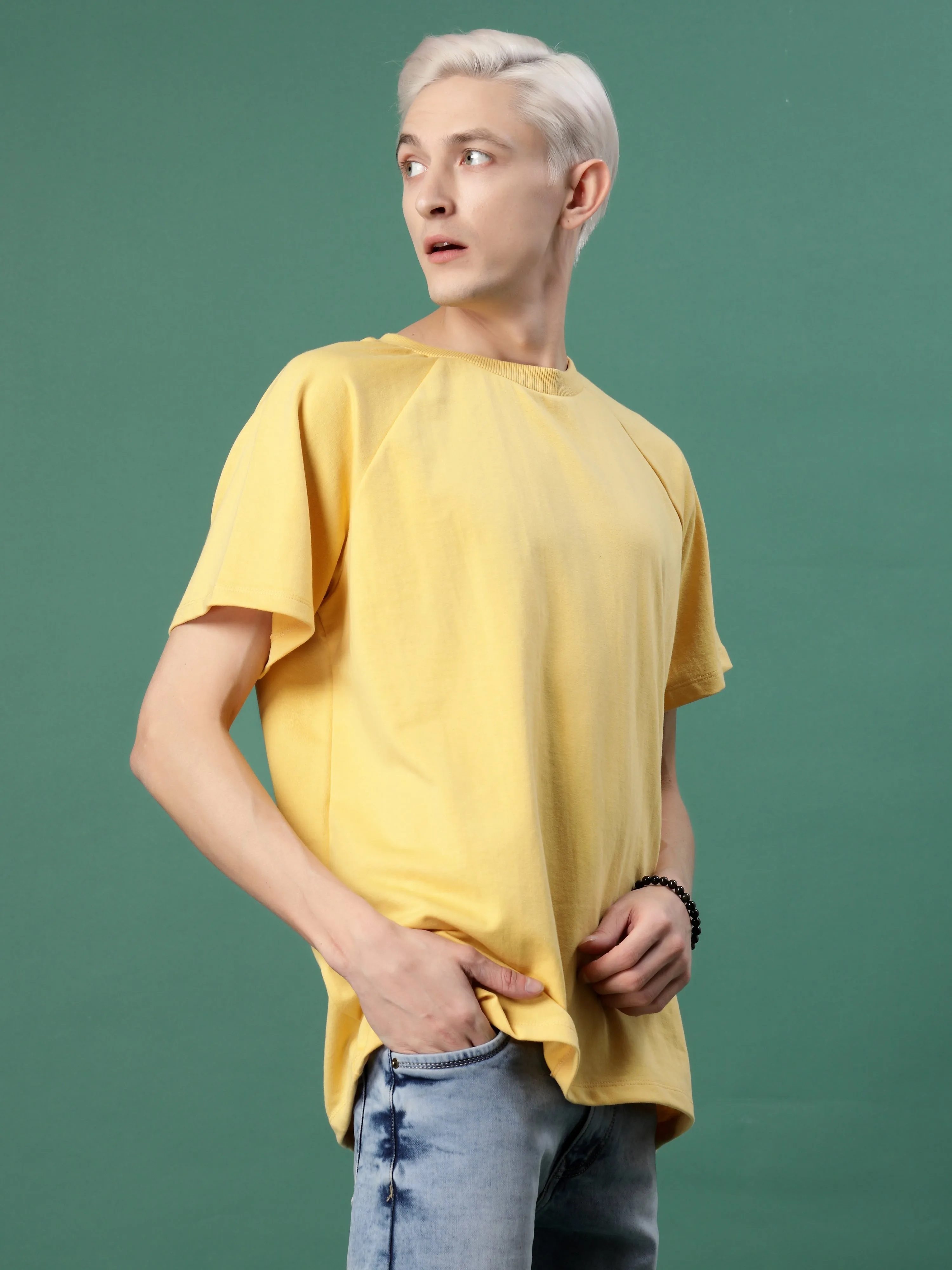 Effortlessly cool Men's Typography Oversized Tees