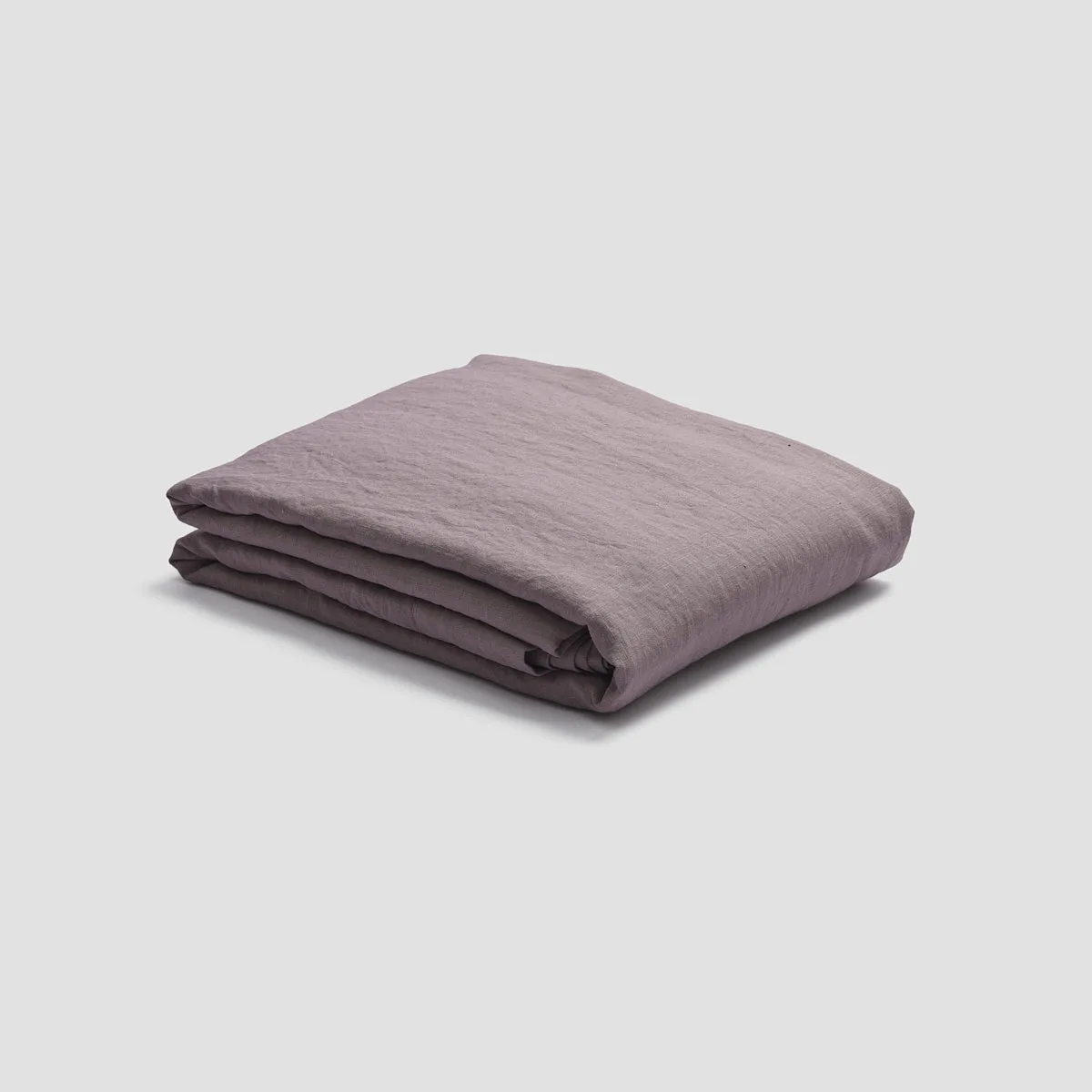 Elderberry Linen Blend Fitted Sheet