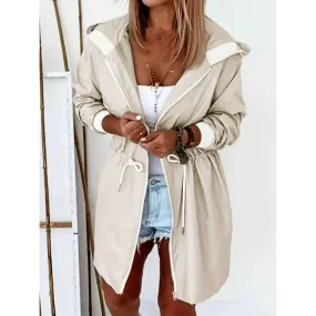 Elevate Your Wardrobe with the Elegant Drawstring Trench Coat in Luxury Fashion