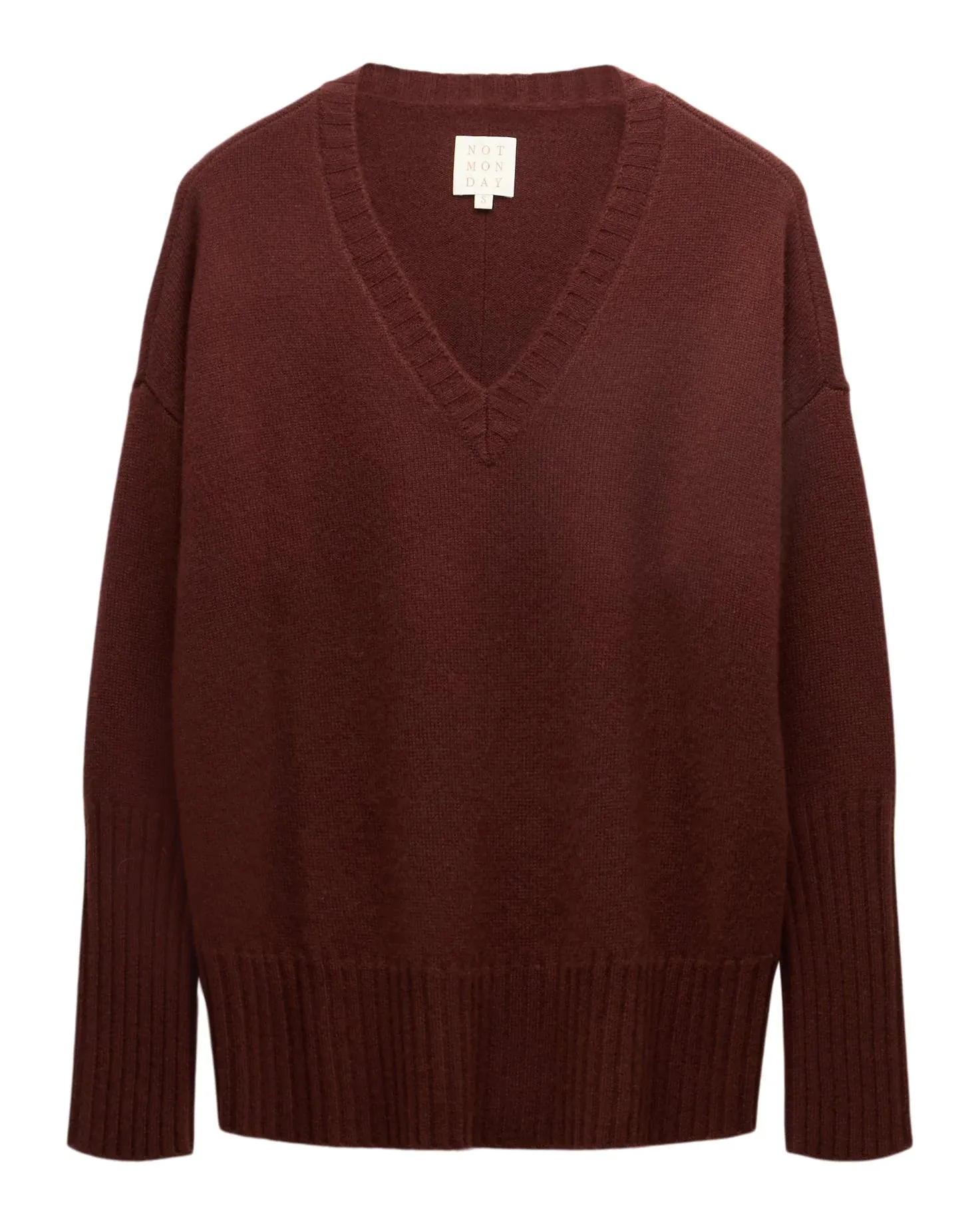 Ella Cashmere V-neck Sweater