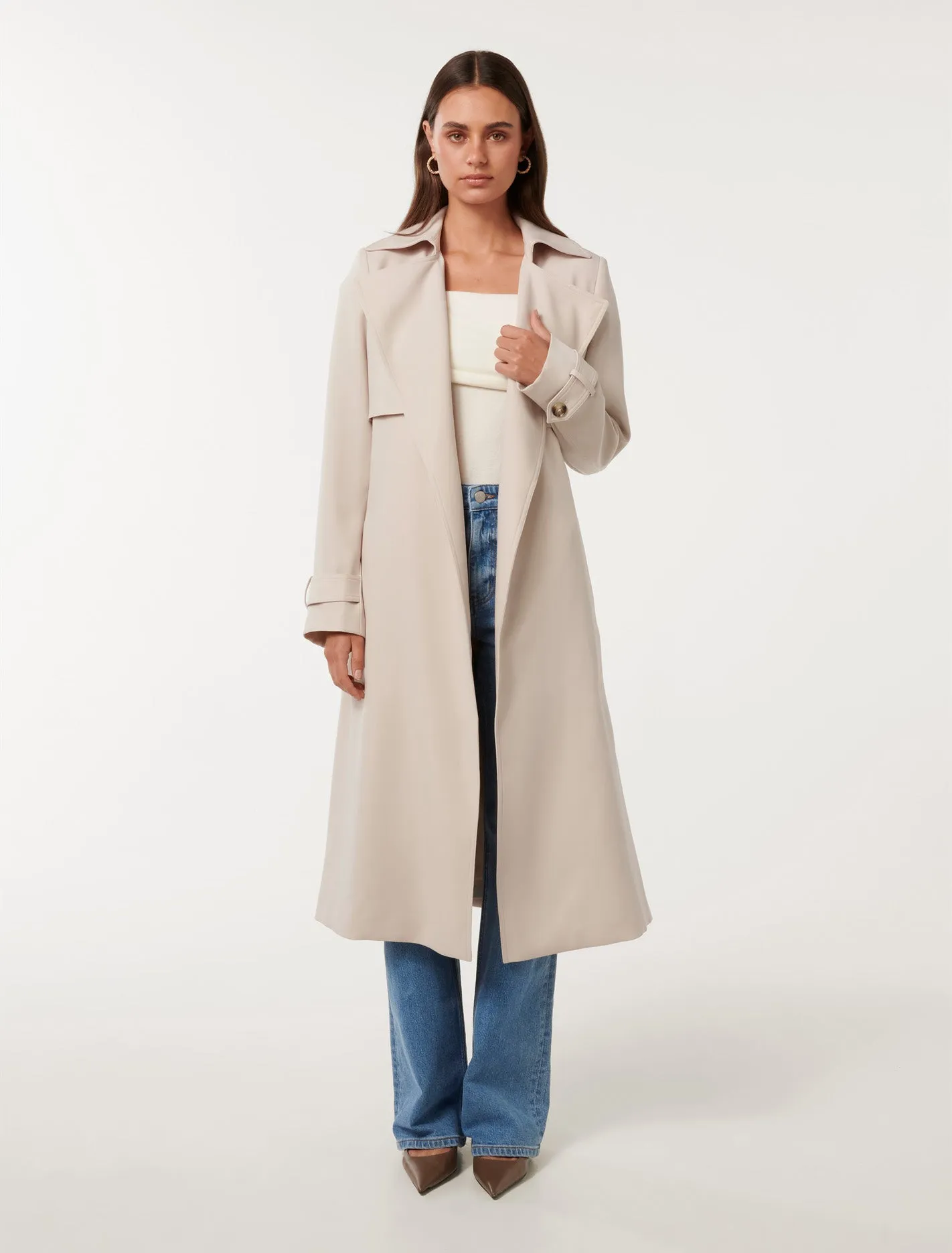 Emma Soft Trench Coat