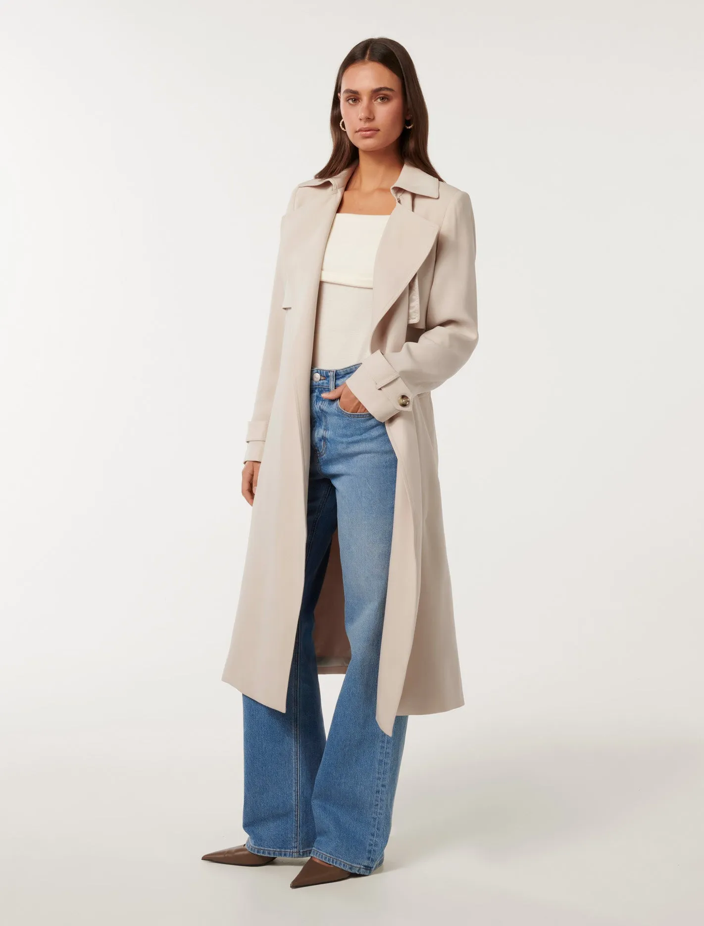 Emma Soft Trench Coat