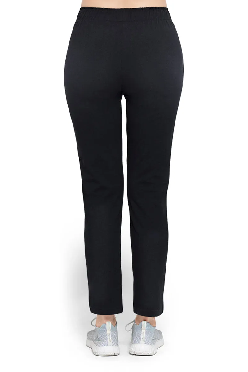 Essential Relaxed Full Length Pants - Black