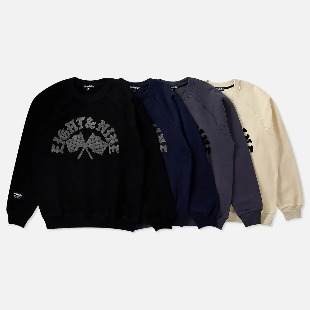 Flash Crewneck Sweatshirt Navy