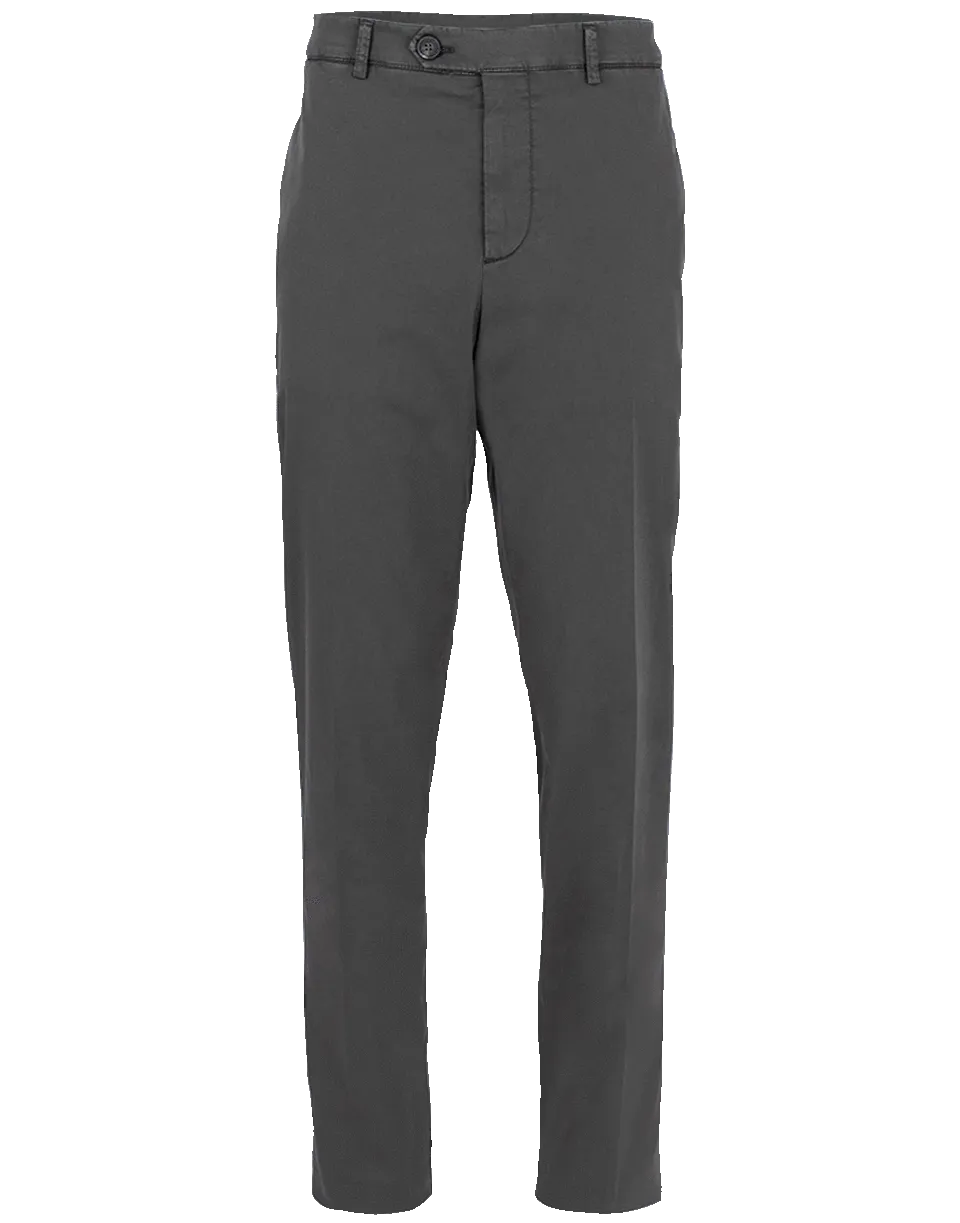 Flat Front Basic Fit Trouser