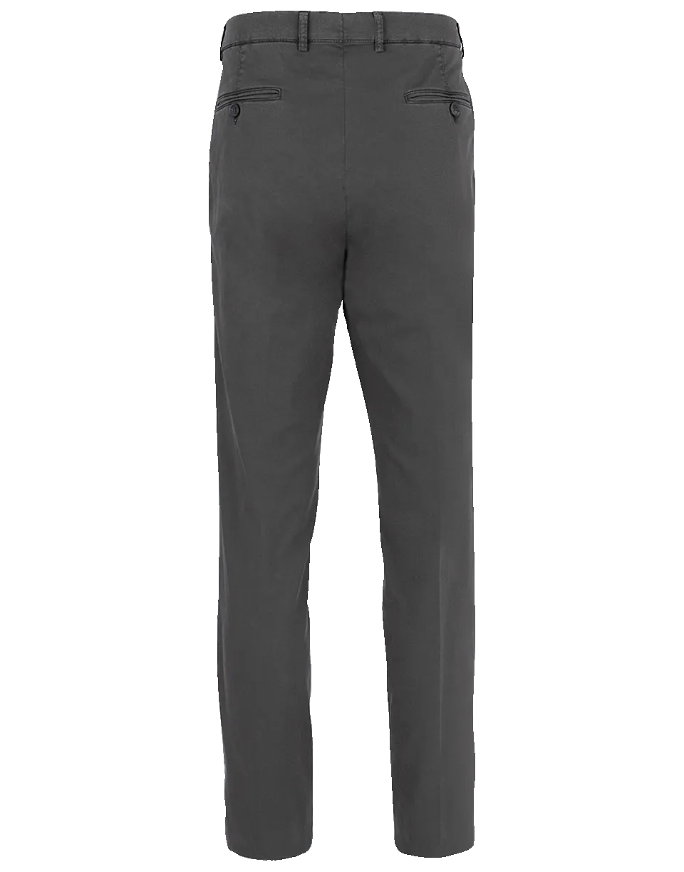 Flat Front Basic Fit Trouser