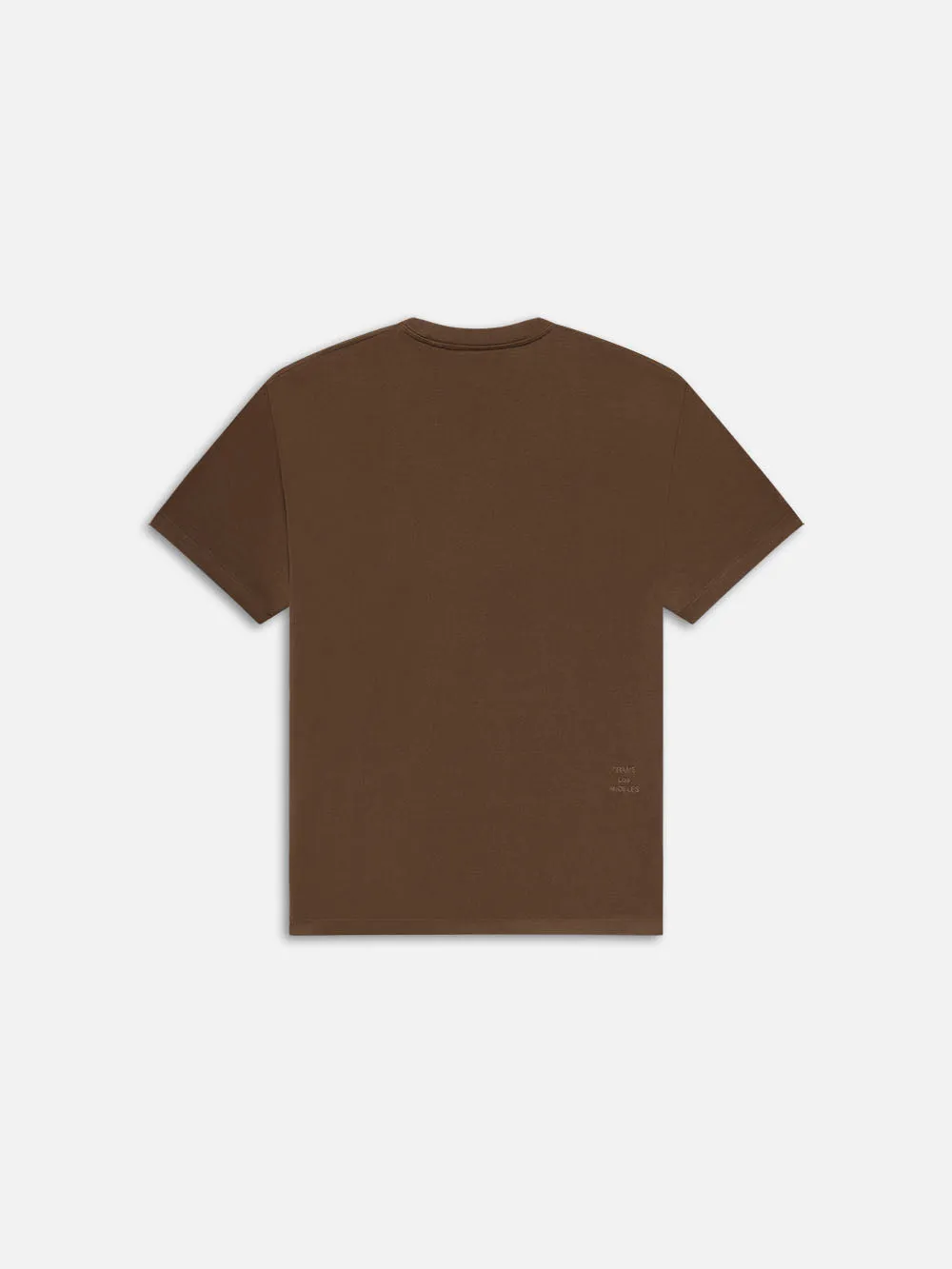 FRAME Logo Tee -- Soft Mocha