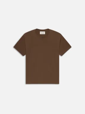 FRAME Logo Tee -- Soft Mocha