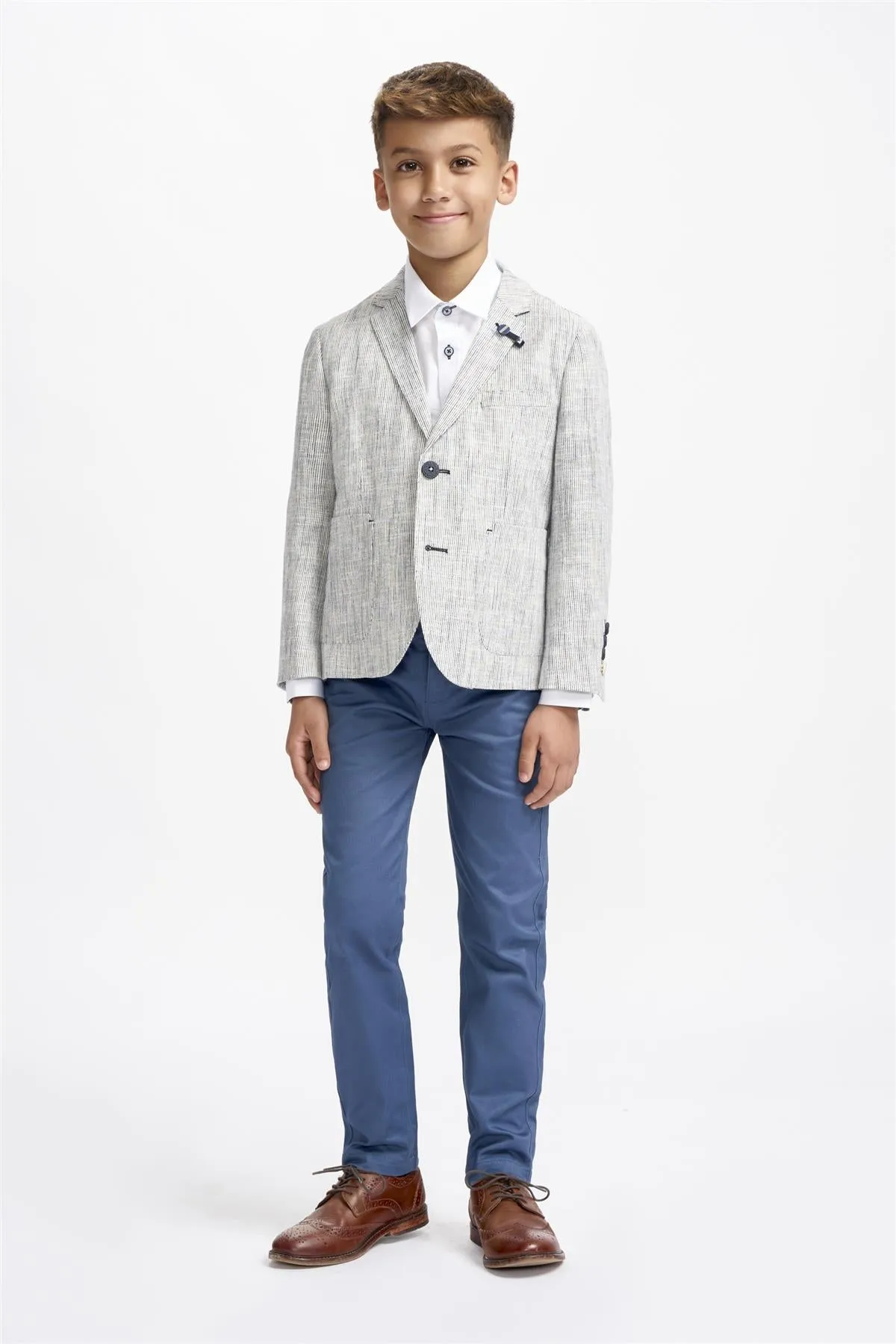 Jamie Boys Grey Blazer