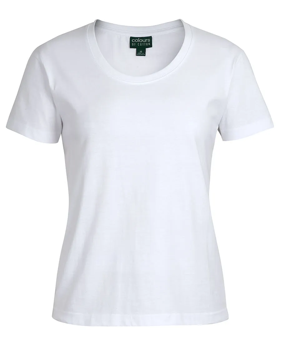 JB's C Of C Ladies Comfort Crew Neck Tee (1CCT1)