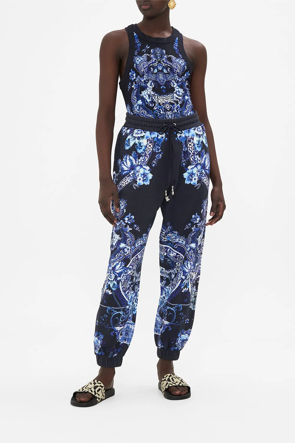 JERSEY TRACK PANT DELFT DYNASTY