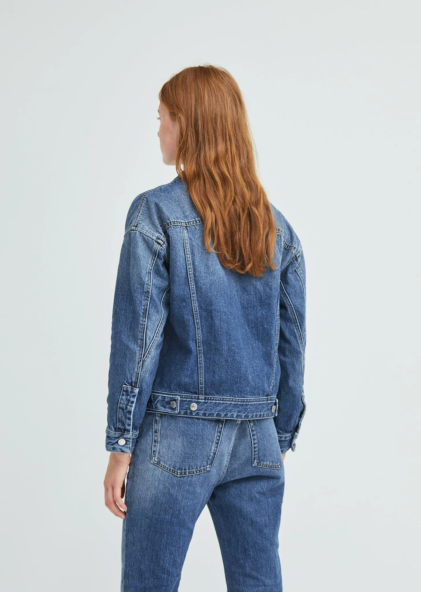 Lamp Mid Blue Denim Jacket