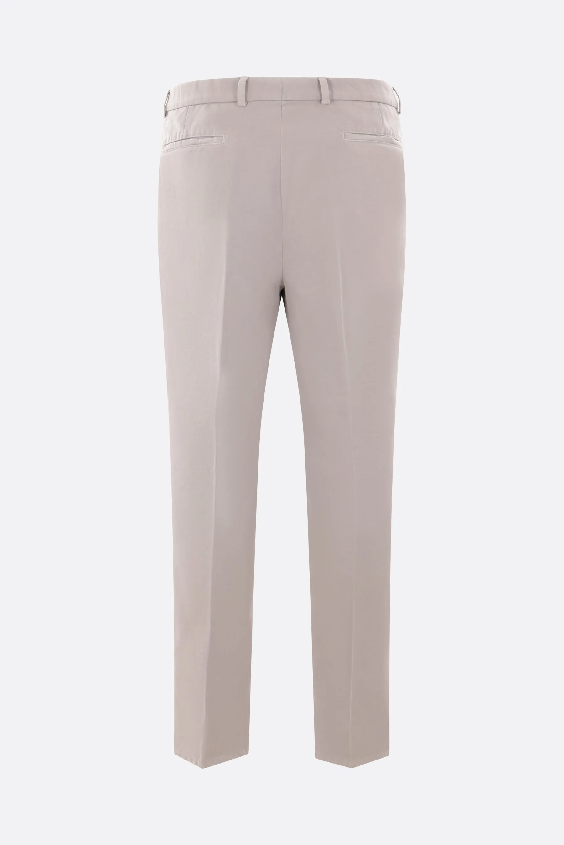 Leisure-fit Gabardine Trousers