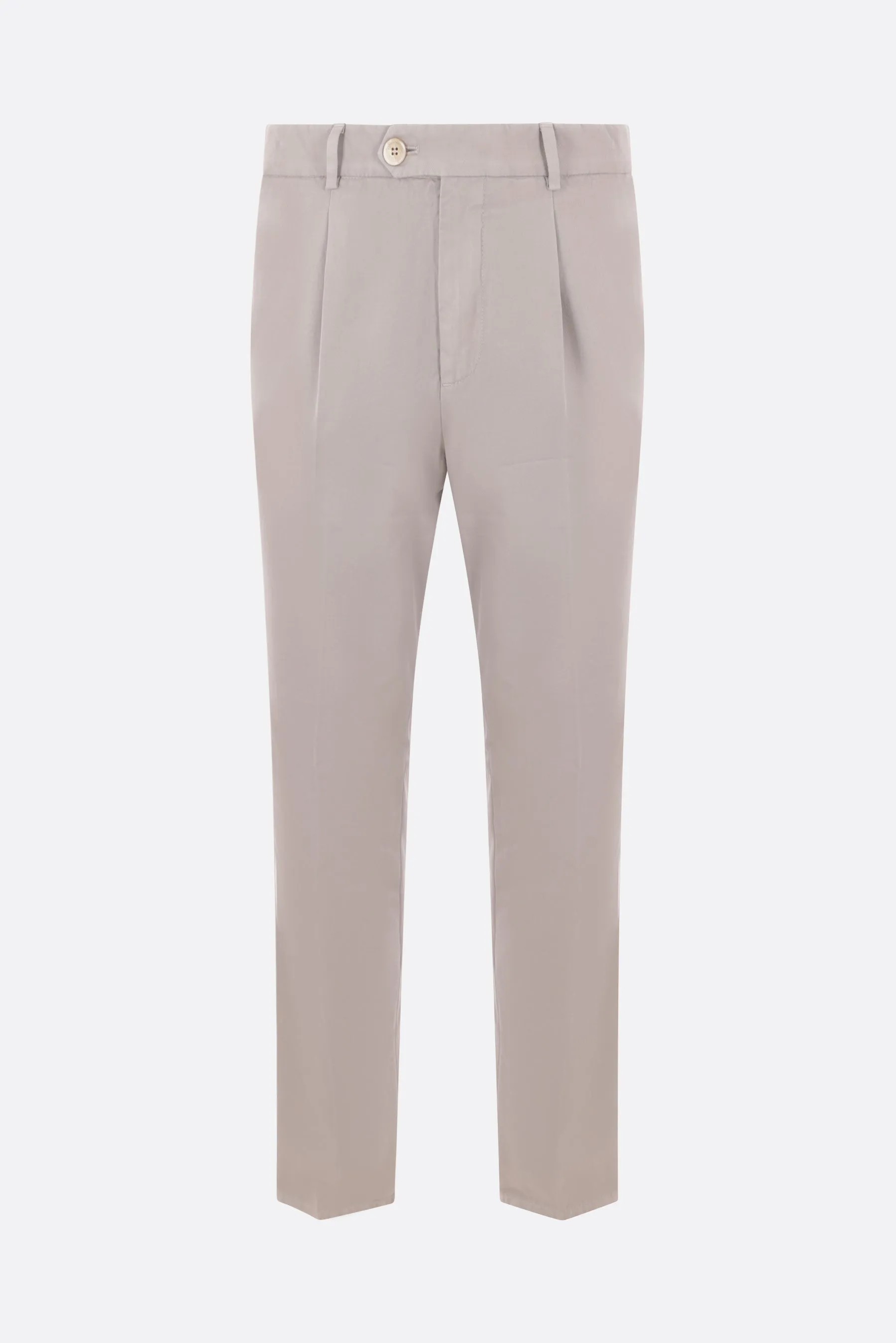 Leisure-fit Gabardine Trousers