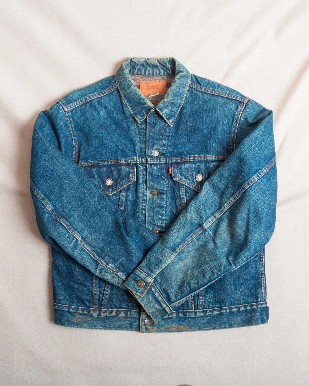 Levi's Trucker Type 3 Jacket Blanket Lined (L)