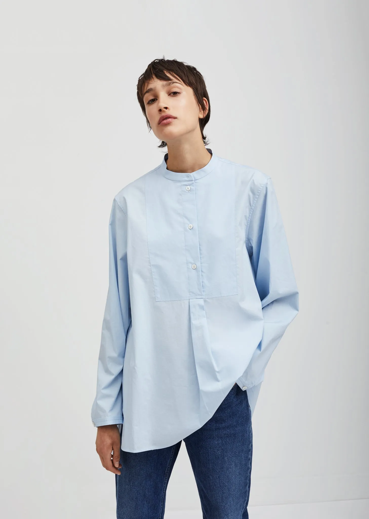 Lysanne Cotton Poplin Blouse