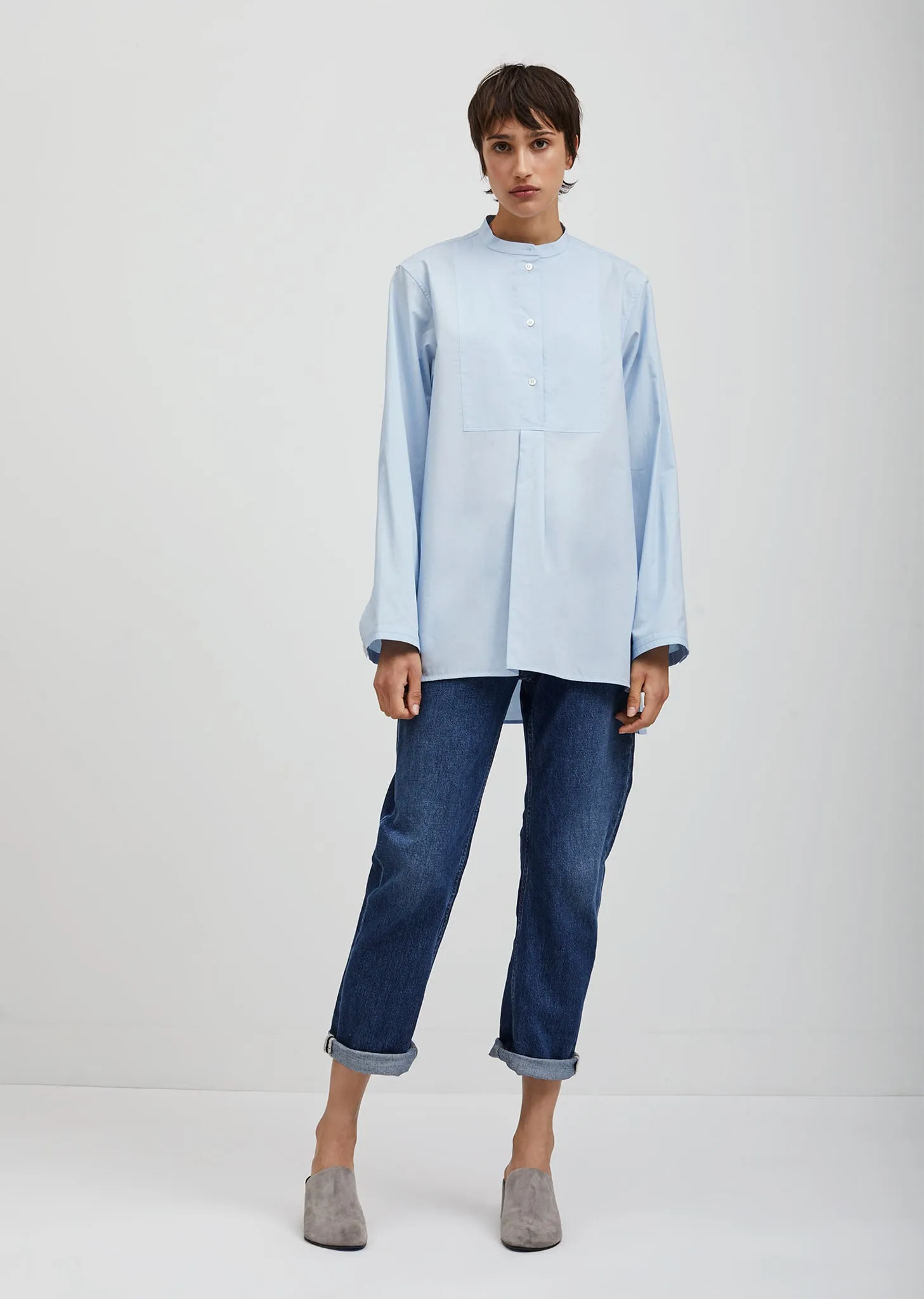 Lysanne Cotton Poplin Blouse