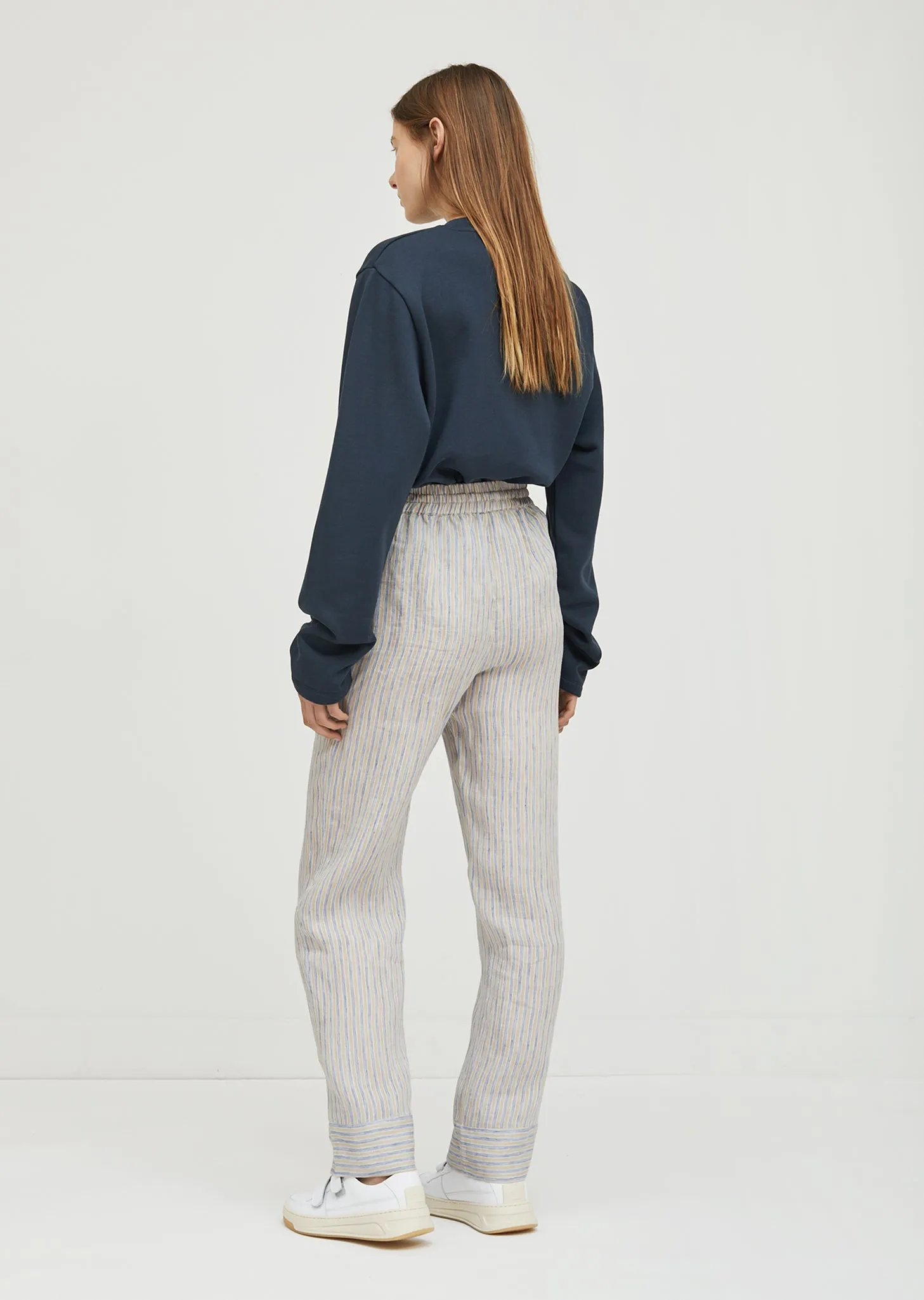 Marceline Sketch Linen Pants