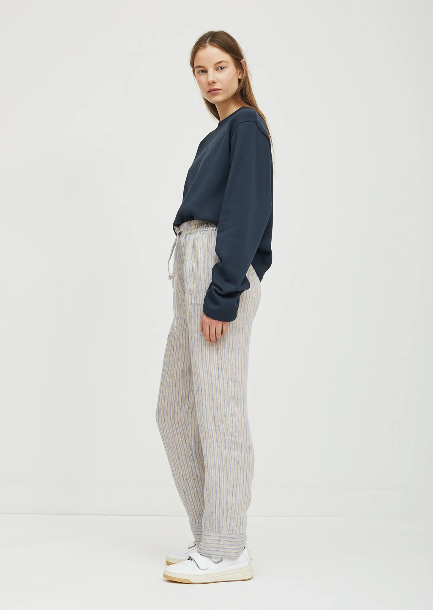 Marceline Sketch Linen Pants