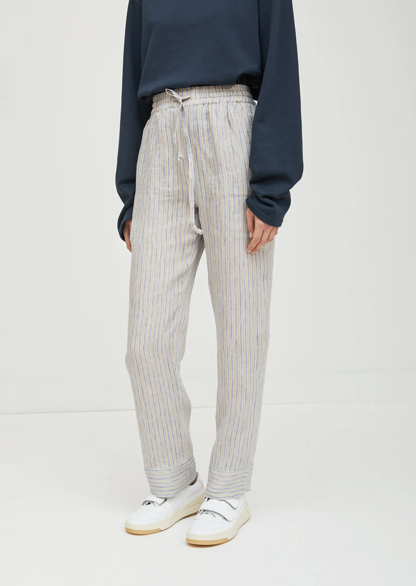 Marceline Sketch Linen Pants