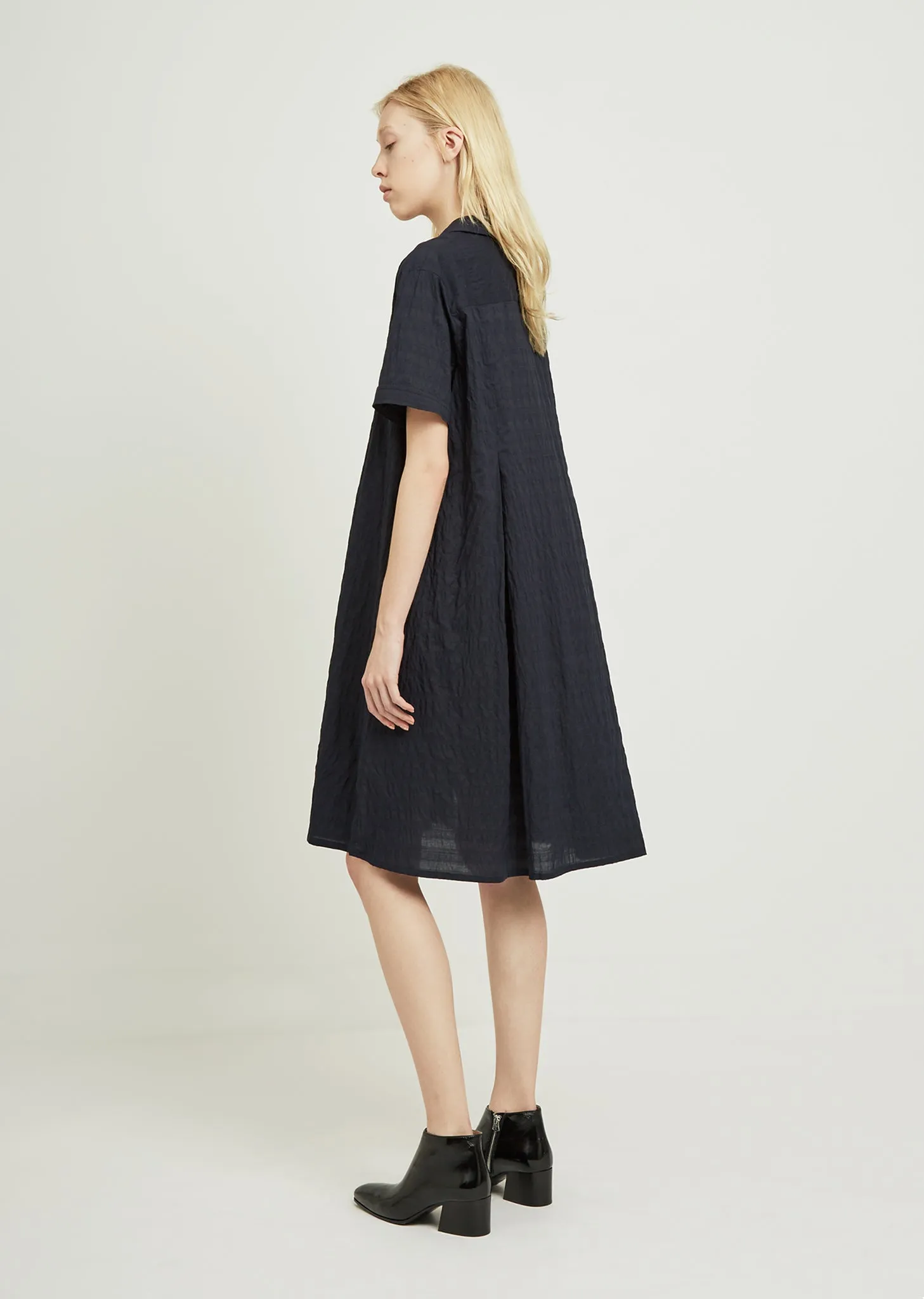 Maygen Short Sleeve Cotton Dress