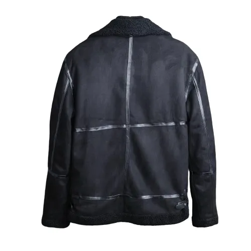 Men's Black Suede Jacket