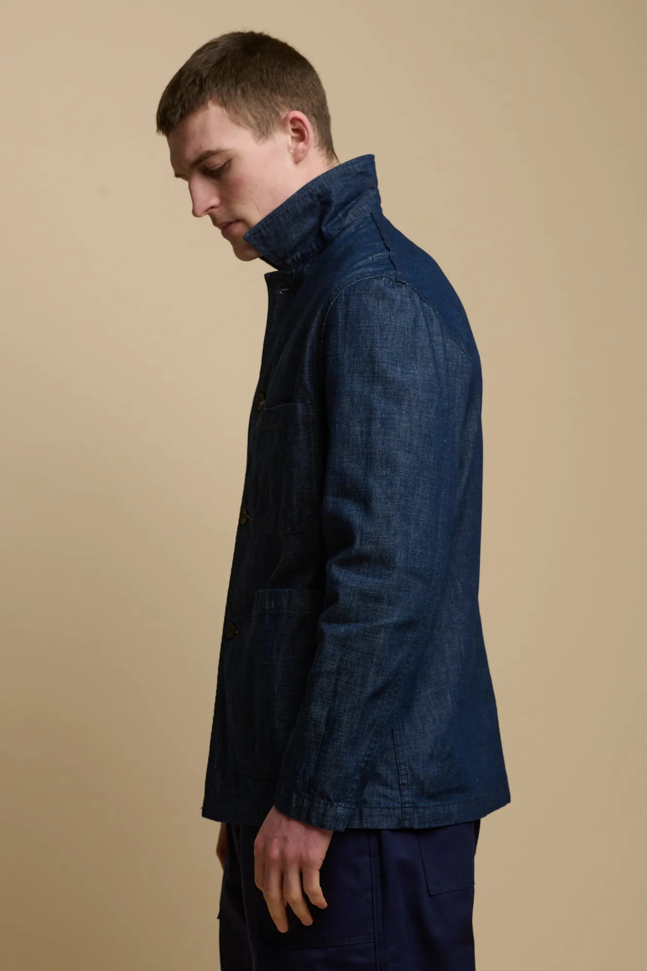 Men's Chore Jacket - Denim