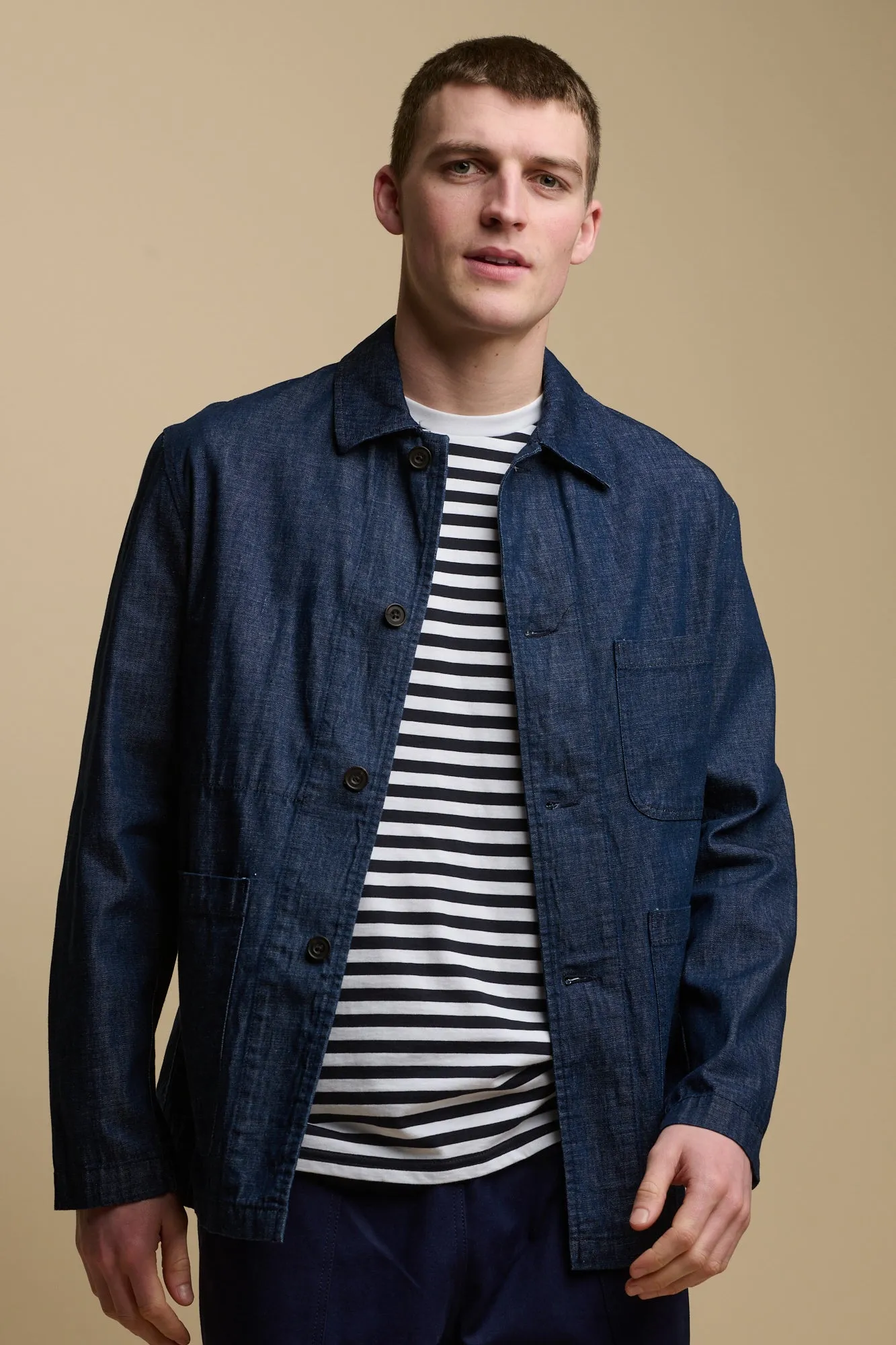 Men's Chore Jacket - Denim