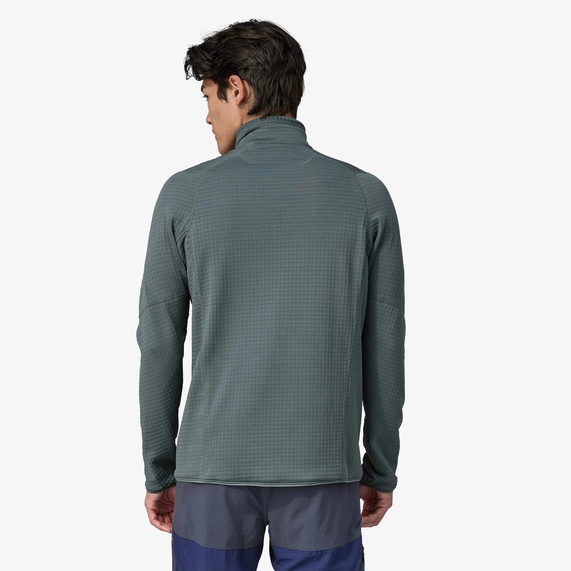 Men's fleece pullover R1 Patagonia, nouveau green