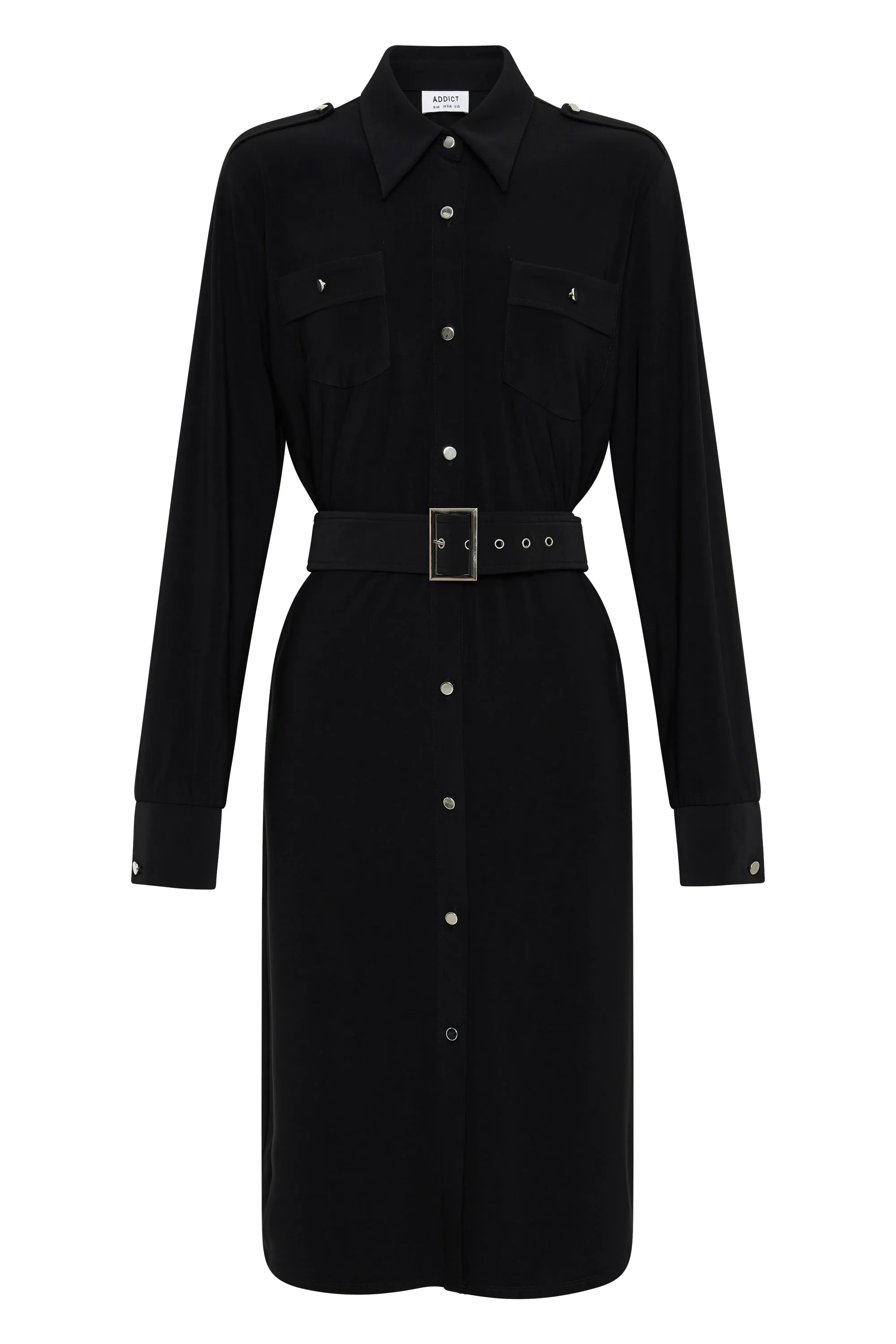 MRS JONES BLACK LINDA DRESS