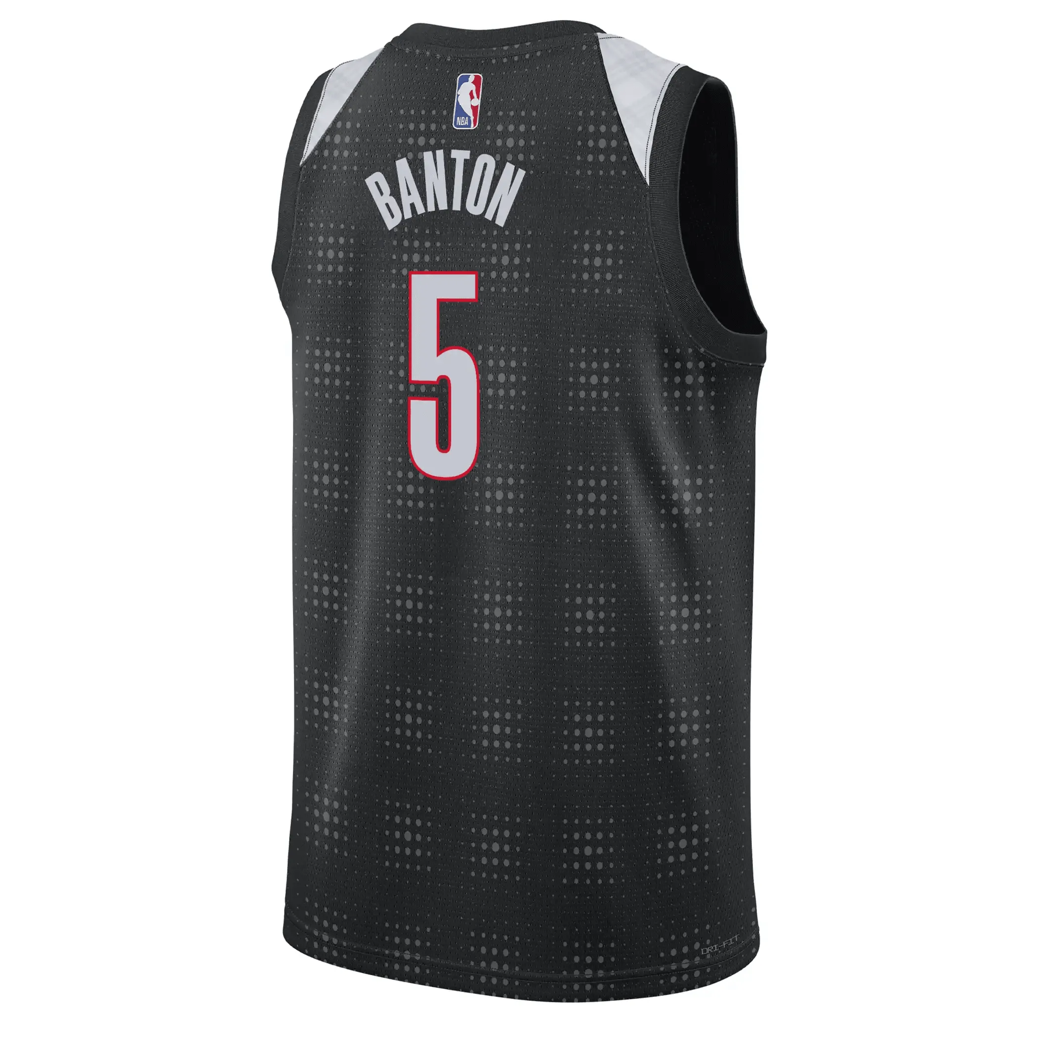 Nike Dalano Banton NBA Swingman Peak Plaid 24-25 City Edition Jersey