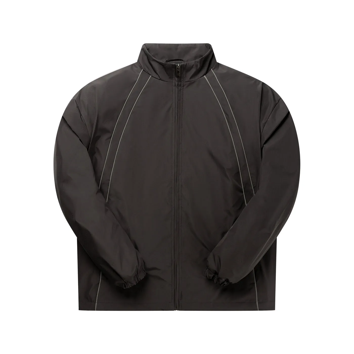 Obsidian Black Taye Logo Relaxed Track Jacket