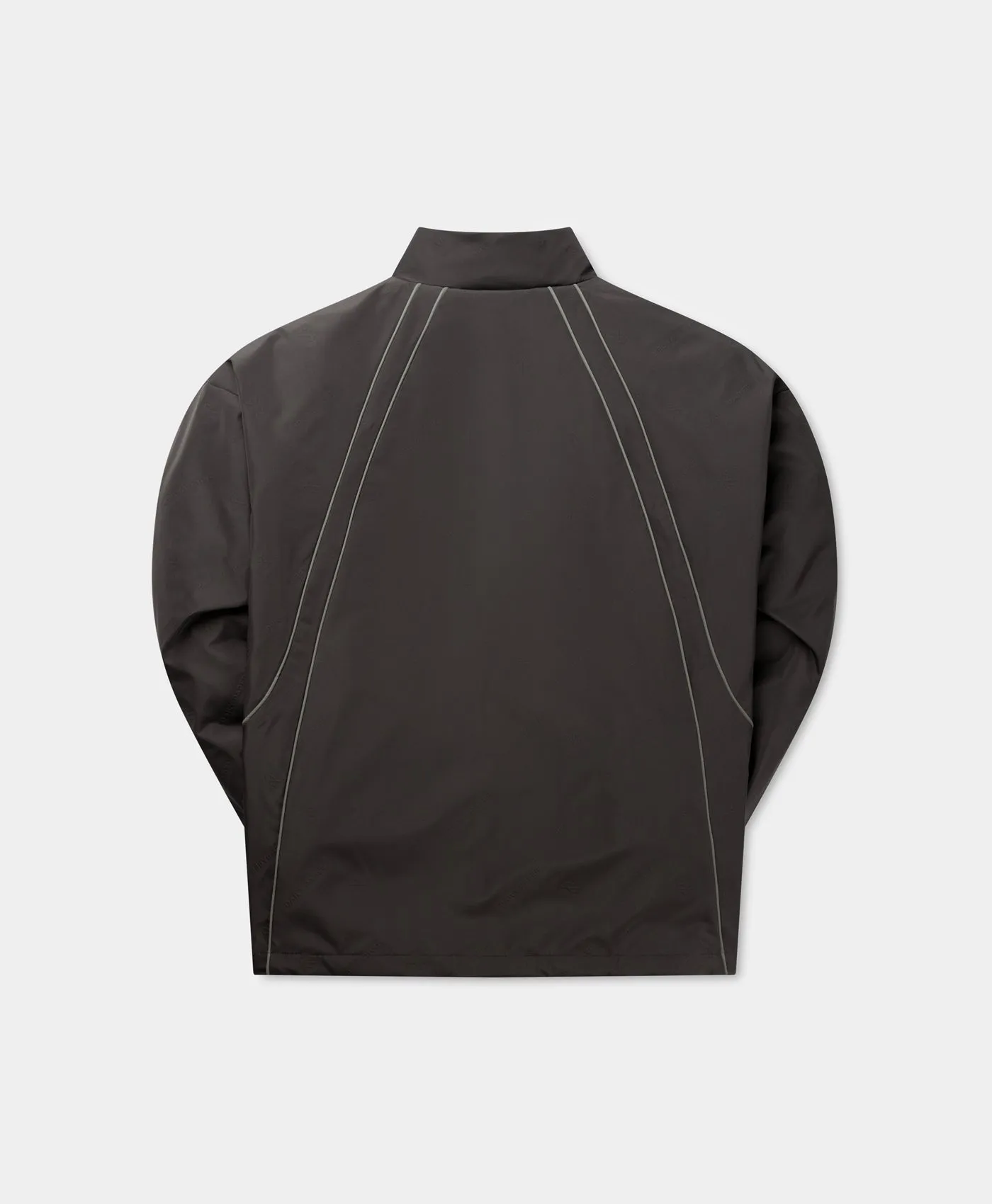 Obsidian Black Taye Logo Relaxed Track Jacket