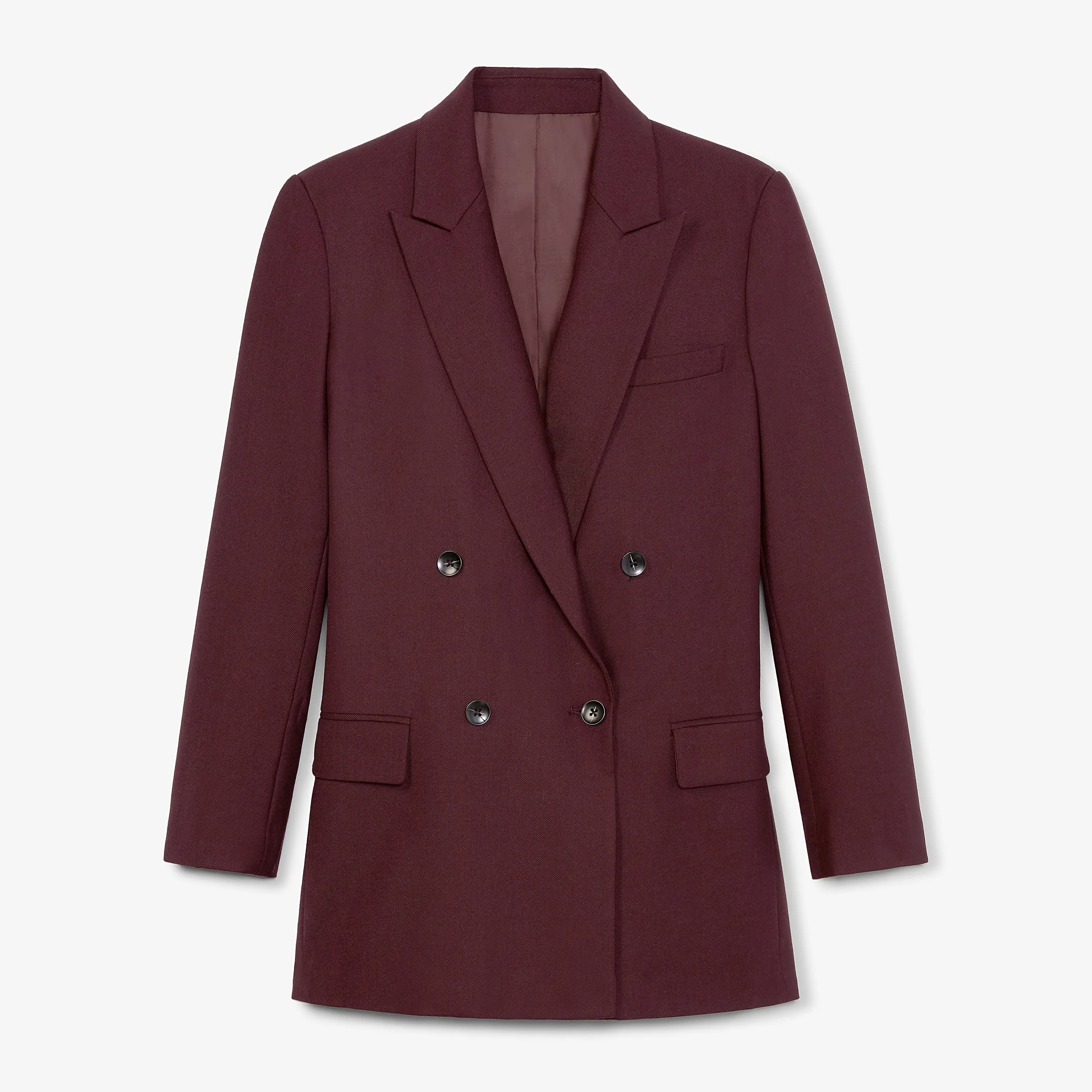 O'Hara Blazer - Sharkskin :: Garnet