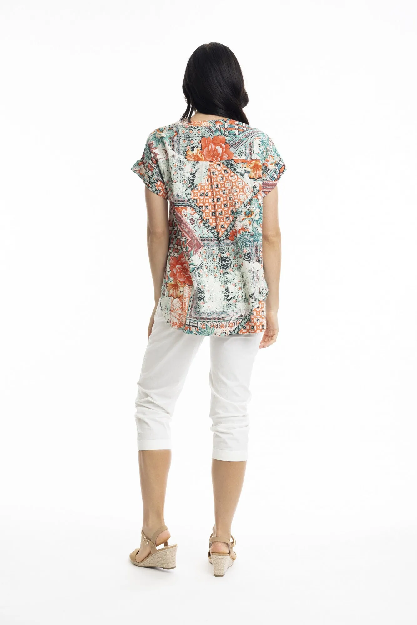 Orientique - Ishigaki Short Sleeve Top